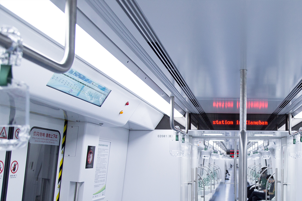 条形智能专为地铁“智慧”升级，地铁导乘屏助力智慧出行！